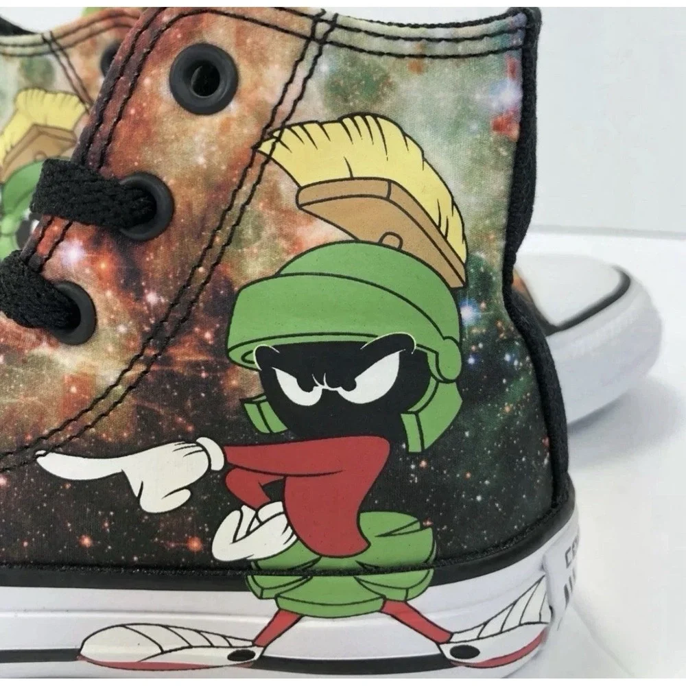 Converse Chuck Taylor Looney Tunes Marvin Martian Hi Top Kids NWOB
